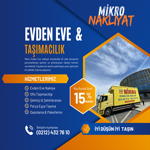 Kayaşehir evden eve nakliye firması